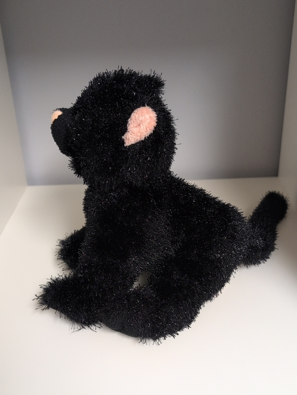 💜2/$20💜 Webkinz Black Cat Collectible Plush Ganz No Code Y2K - Picture 2 of 6